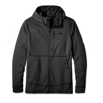 Vigor Grid Fleece Full Zip Hoodie Thumbnail