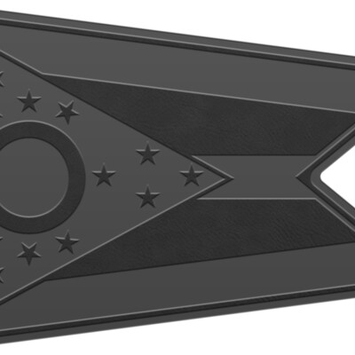FLAG OH PATCH BLK Thumbnail
