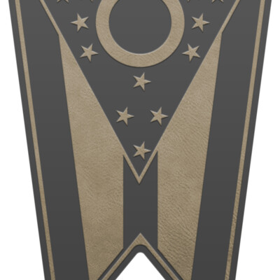 FLAG OH Vertical PATCH TAN Thumbnail