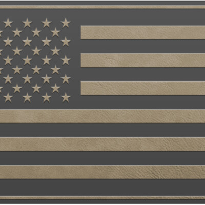 FLAG US PATCH TAN Thumbnail