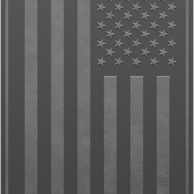 FLAG US Vertical PATCH GRY Thumbnail