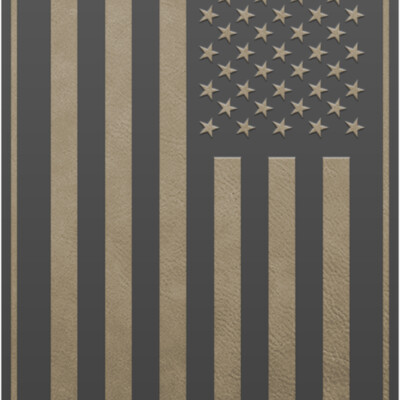 FLAG US Vertical PATCH TAN Thumbnail