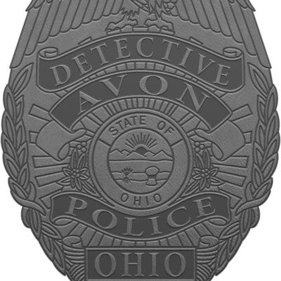 BADGE Avon DET GRY Thumbnail