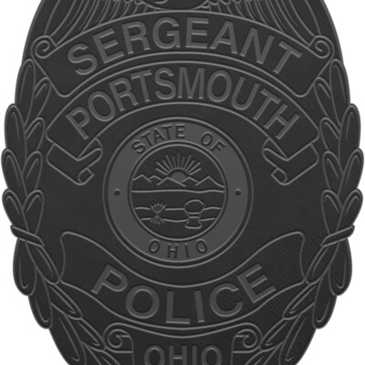 BADGE SGT BLK Thumbnail