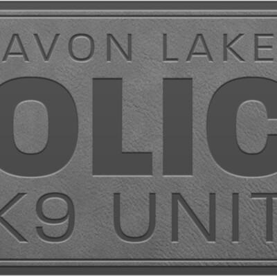 LOGO AVONLAKE PATCH GRY Thumbnail