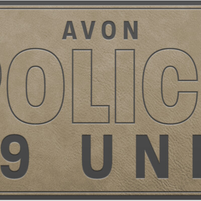 LOGO B AVON PATCH TAN Thumbnail