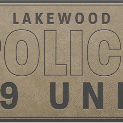 LOGO B LAKEWOOD PATCH TAN Thumbnail