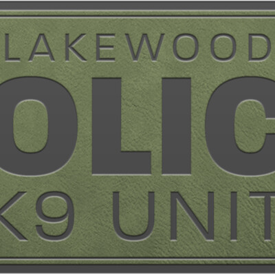 LOGO LAKEWOOD PATCH ODG Thumbnail