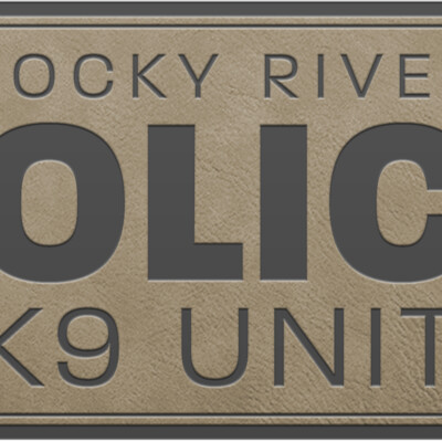 LOGO ROCKYRIVER PATCH TAN Thumbnail