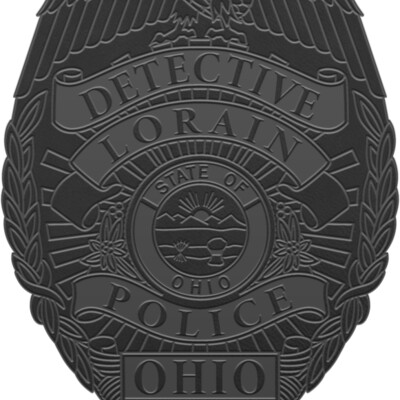 BADGE DET BLK Thumbnail