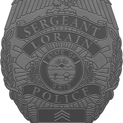 BADGE SGT GRY Thumbnail