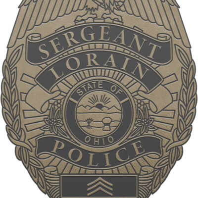 BADGE SGT TAN Thumbnail