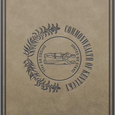 FLAG KY Vertical PATCH TAN Thumbnail