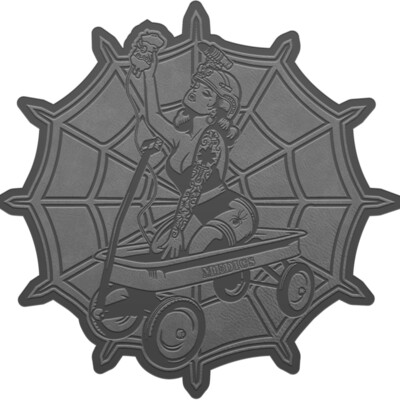  26 LOGO C PATCH GRY Thumbnail