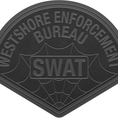  26 LOGO D PATCH BLK Thumbnail