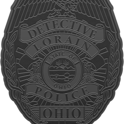 BADGE DET PATCH BLK Thumbnail