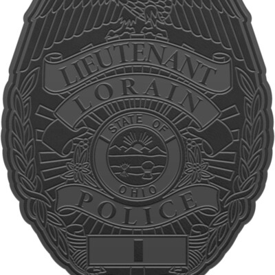 BADGE LT PATCH BLK Thumbnail