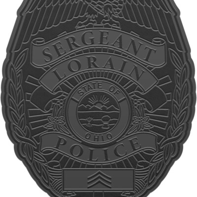 BADGE SGT PATCH BLK Thumbnail