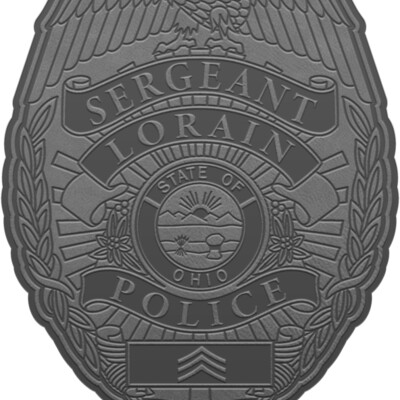 BADGE SGT PATCH GRY Thumbnail