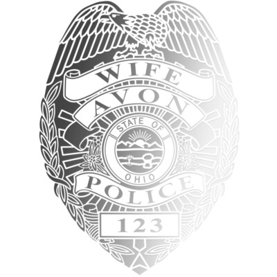 METAL BADGE Avon WIFE 123 REV Thumbnail