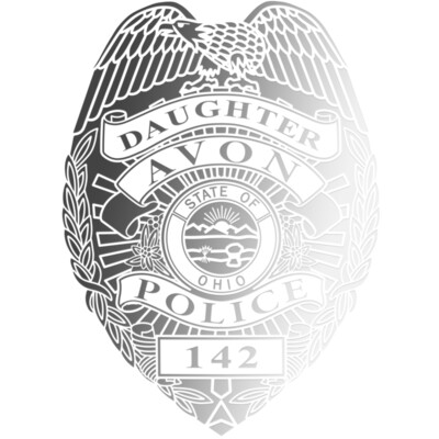 METAL BADGE Avon DAUGHTER 142 REV Thumbnail